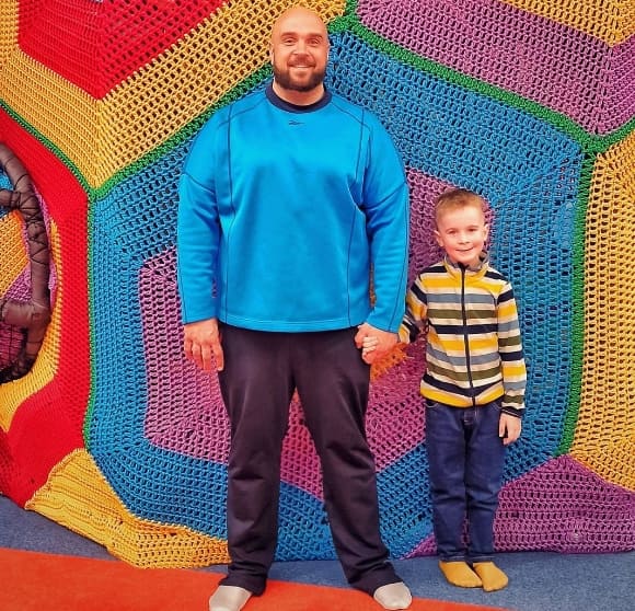 gleb zhemchugov s sinom na dom 2